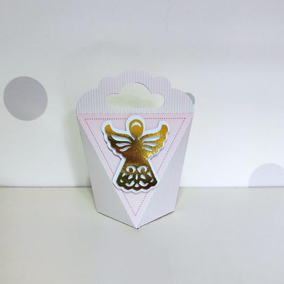 Caixa Coração Luxo Batizado