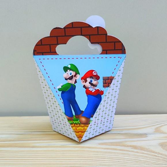 Caixa Coração Super Mario