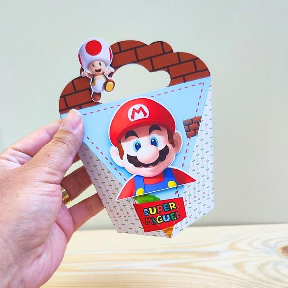 Caixa Coração Super Mario