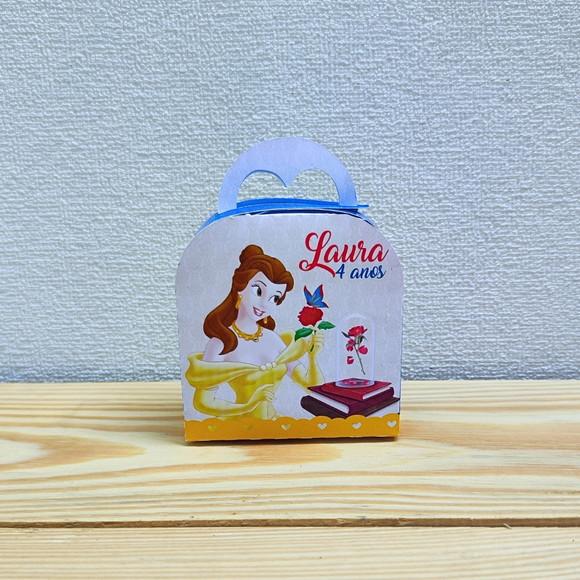 Caixa Maletinha a Bela e a Fera