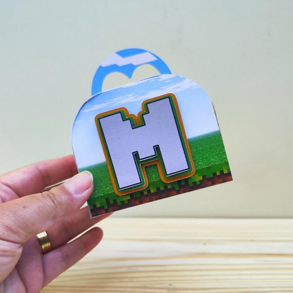 Caixa Maletinha Minecraft