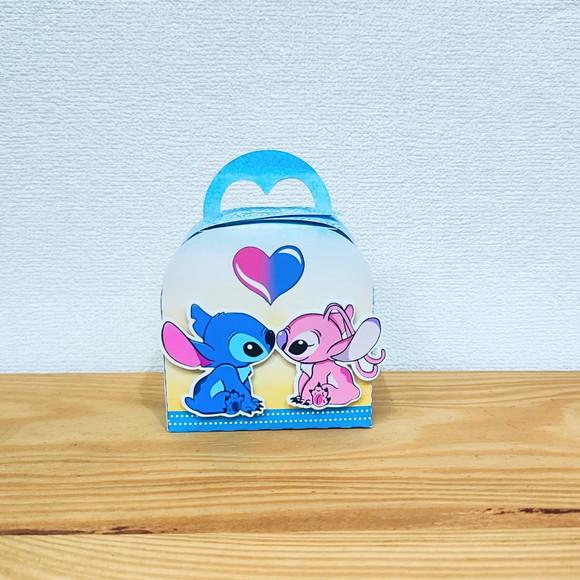 Caixa Maletinha Stitch e Angel - Unissex