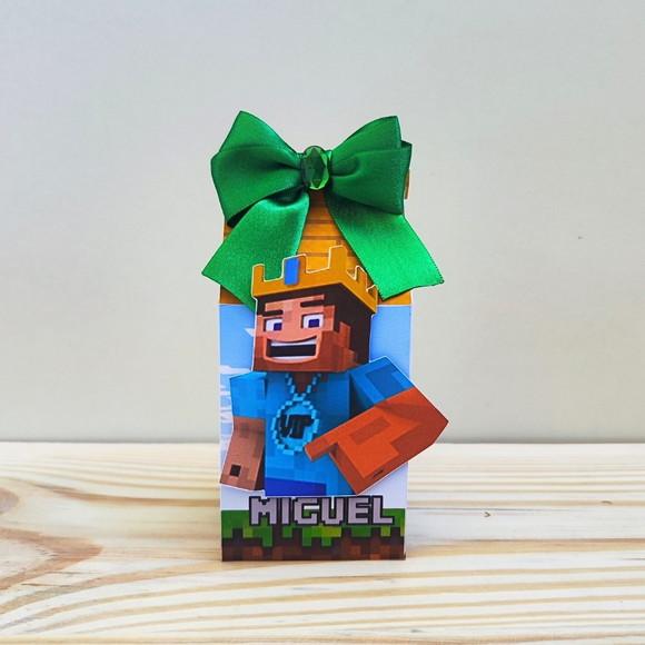 Caixa Milk Minecraft