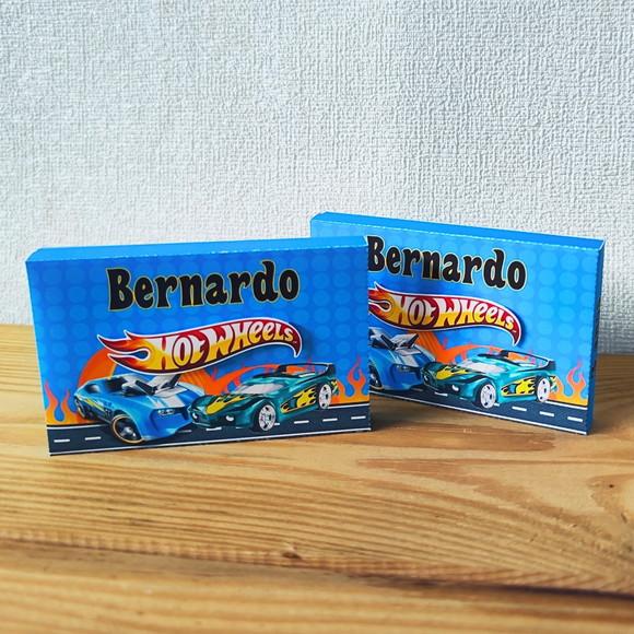 Caixa para Kitkat Hot Wheels