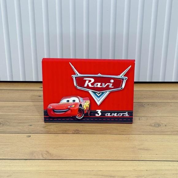 Caixa Personalizada Carros Disney para Kitkat