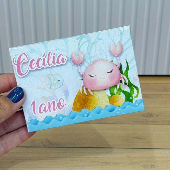 Caixa Personalizada Fundo do Mar para Kitkat