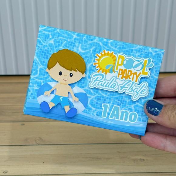 Caixa Personalizada Pool Party para Kitkat