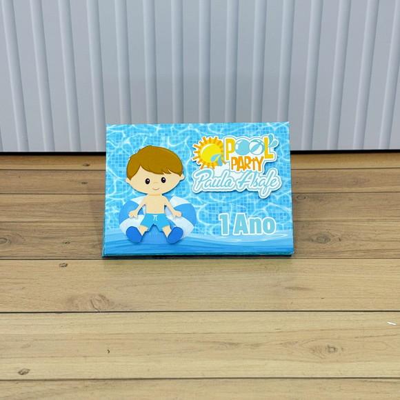 Caixa Personalizada Pool Party para Kitkat