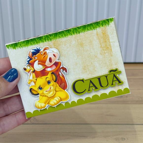 Caixa Personalizada Rei Leão para Kitkat