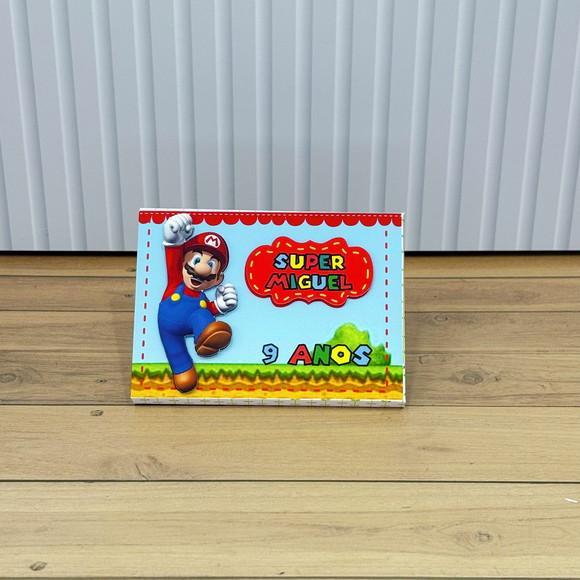 Caixa Personalizada Super Mario para Kitkat