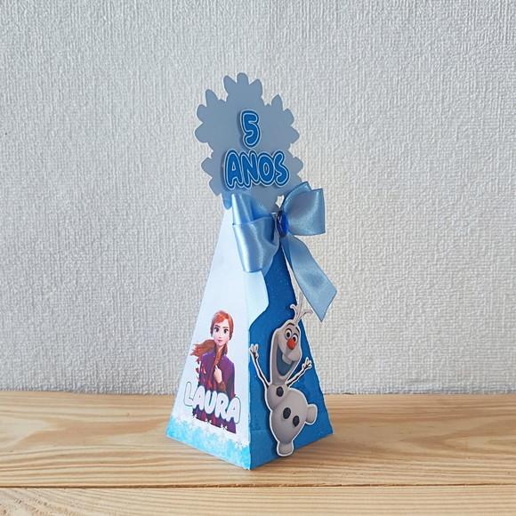 Caixa Pirâmide Frozen