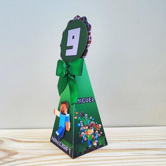 Caixa Pirâmide Minecraft