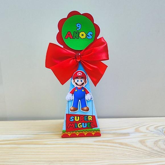 Caixa Pirâmide Super Mario