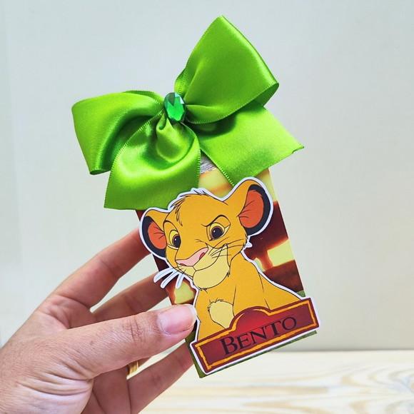 Kit 30 Caixas Personalizadas Rei Leão
