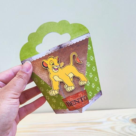 Kit 30 Caixas Personalizadas Rei Leão