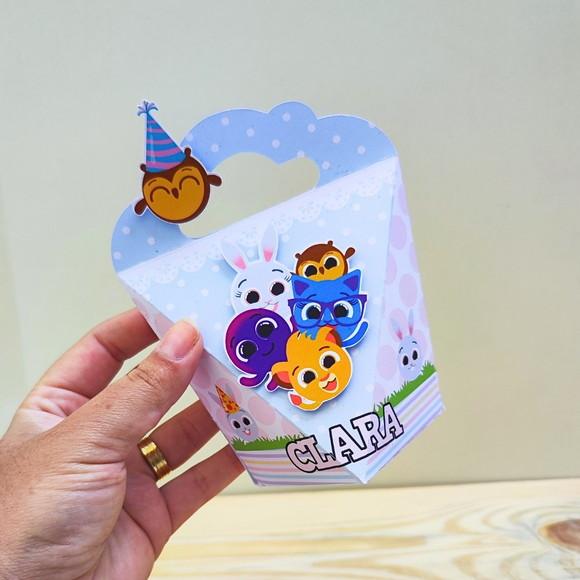 Kit 40 Caixas Personalizadas Bolofofos
