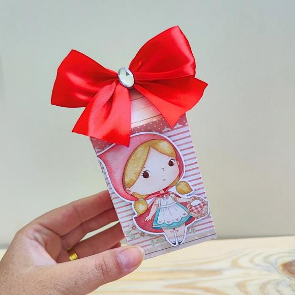 Kit 40 Caixas Personalizadas Chapeuzinho Vermelho