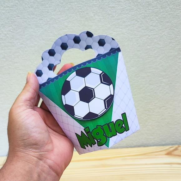 Kit 40 Caixas Personalizadas Futebol