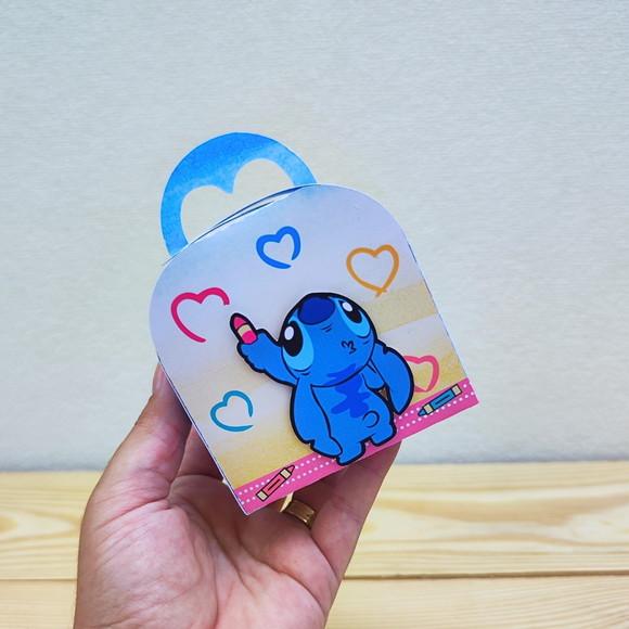 Kit 40 Caixas Personalizadas Lilo e Stitch