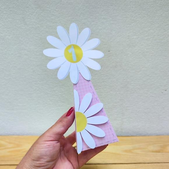 Kit 40 Caixas Personalizadas Margaridas