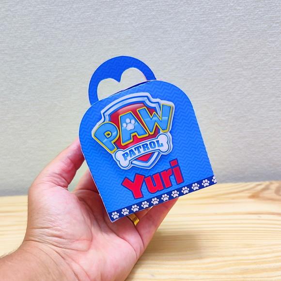 Kit 40 Caixas Personalizadas Patrulha Canina