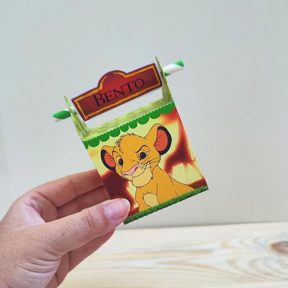 Kit 40 Caixas Personalizadas Rei Leão