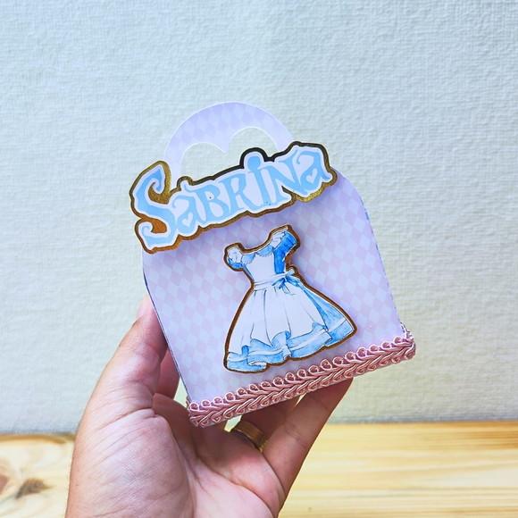 Kit de 30 Caixas Personalizadas Luxo Alice no Pais das Mara.
