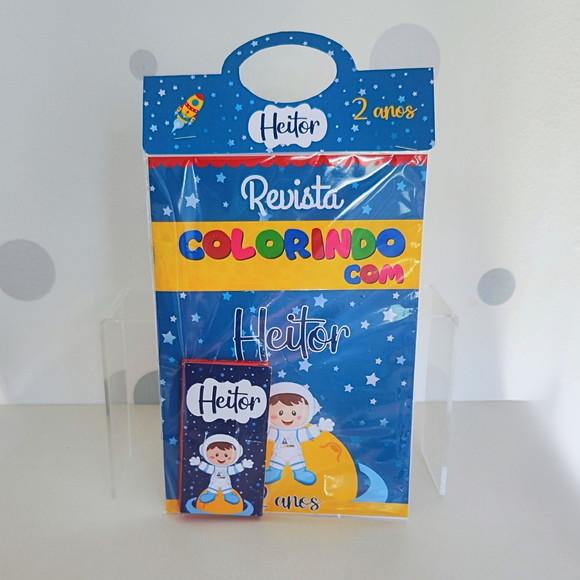Kit de Colorir para Lembrancinha Astronauta