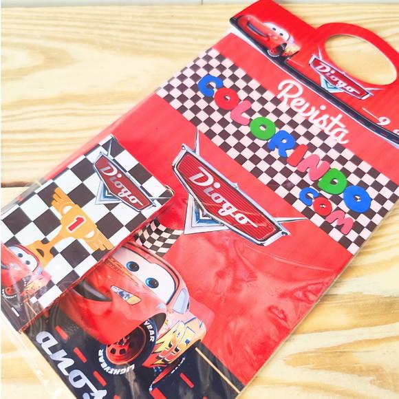 Kit de Colorir para Lembrancinha Carros Disney