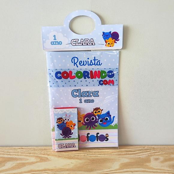 Kit de Colorir para Lembrancinha Bolofofos