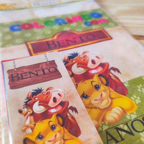 Kit de Colorir para Lembrancinha Rei Leão