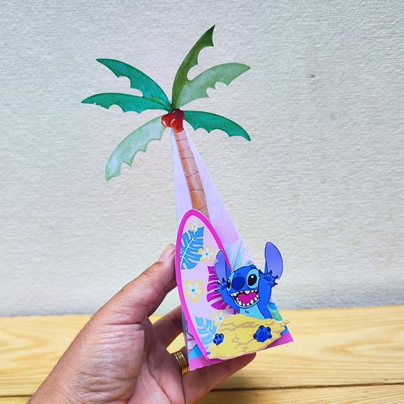 Kit Festa 15 Caixas Personalizadas Stitch