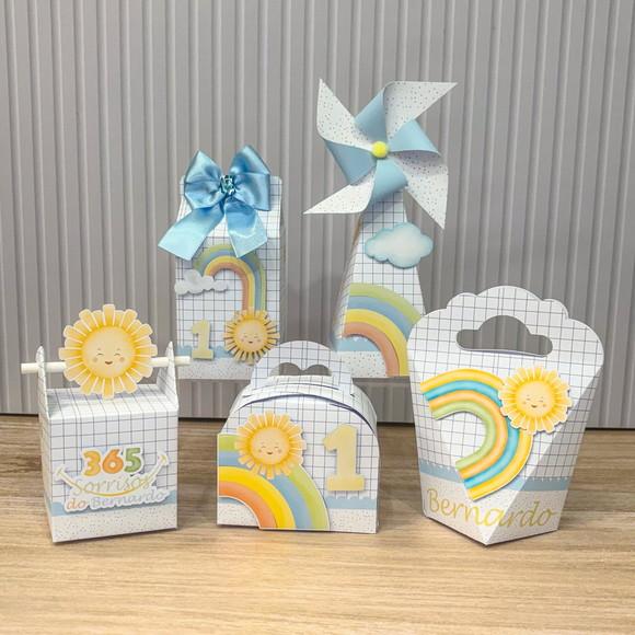 Kit Festa 20 Caixas Personalizadas 365 Sorrisos