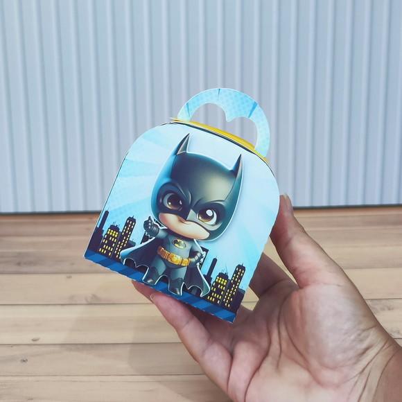 Kit Festa 20 Caixas Personalizadas Super Heróis Baby