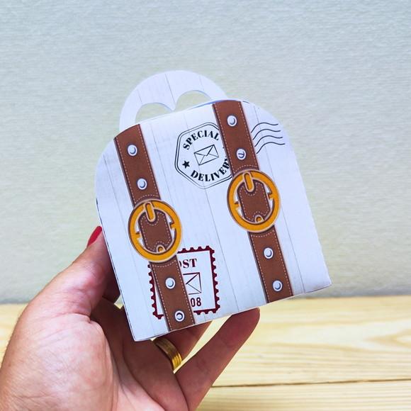 Kit Festa 20 Caixas Personalizadas Volta ao Mundo
