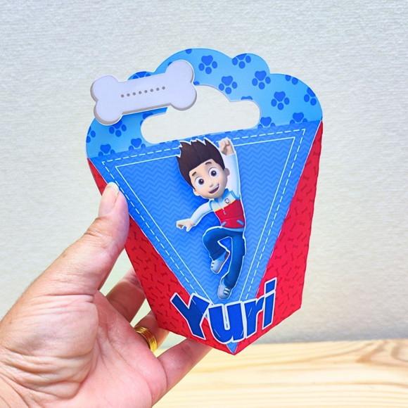 Kit Festa 25 Caixas Personalizadas Skye - Patrulha Canina
