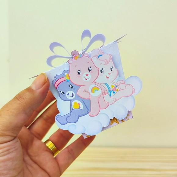 Kit Festa 30 Caixas Personalizadas Ursinhos Carinhosos
