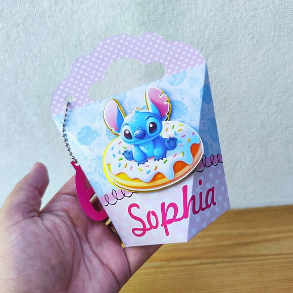 Kit Festa 40 Caixas Personalizadas Semi Luxo Stitch Doceria