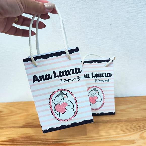 Sacola para Lembrancinha Gatinha