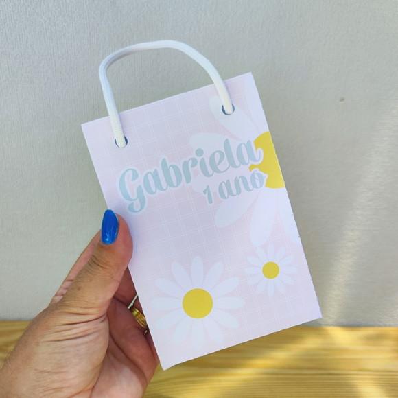 Sacola para Lembrancinha Margaridas