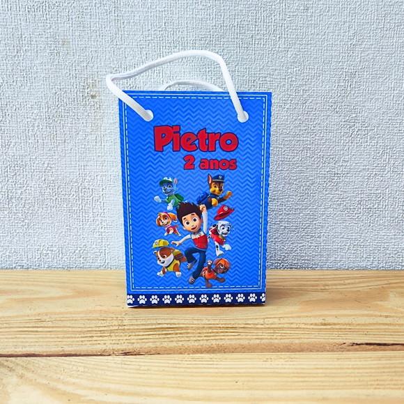 Sacola para Lembrancinha Patrulha Canina