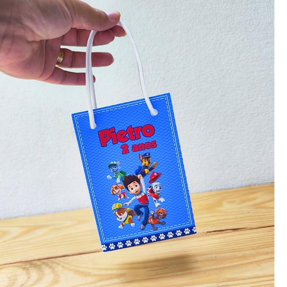 Sacola para Lembrancinha Patrulha Canina