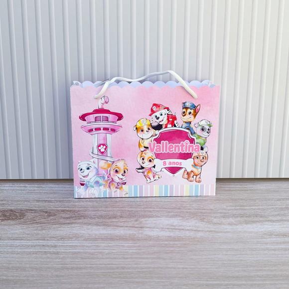 Sacola Tamanho G Personalizada Skye e Everest