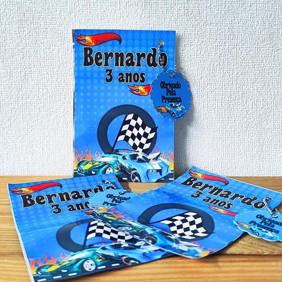 Saquinho Metalizado Hot Wheels