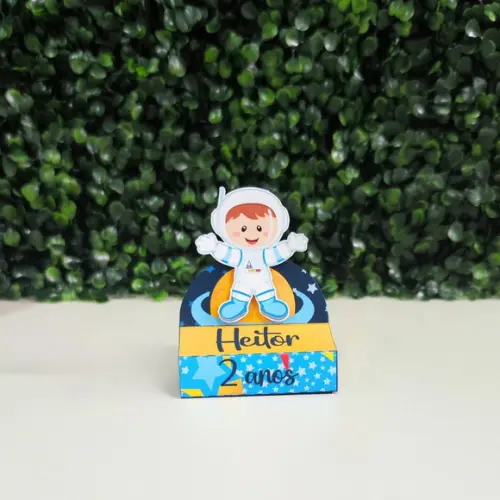 Bis Duplo Personalizado Astronauta