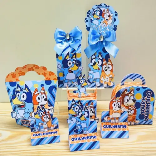 Bis Duplo Personalizado Bluey