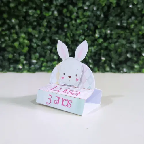 Bis Duplo Personalizado Circo Rosa