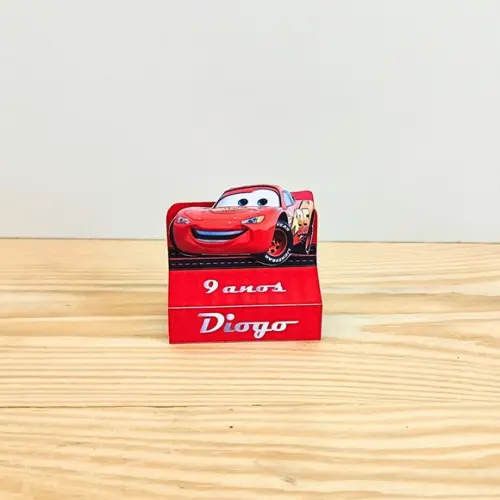 Bis Duplo Personalizado Carros Disney