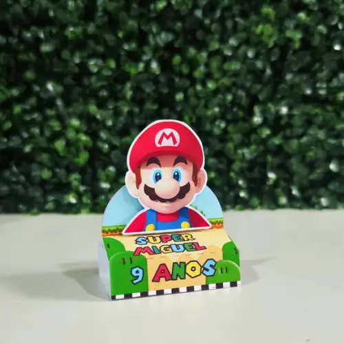 Bis Duplo Personalizado Super Mario