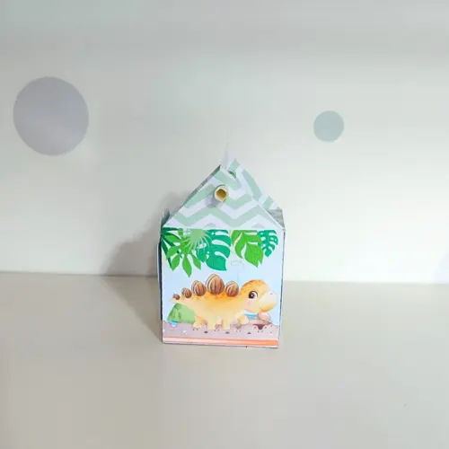 Caixa Canudo Dinossauro Baby